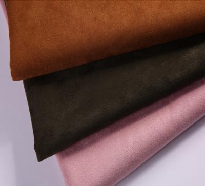 China Shrink-resistant 100% polyester scuba suede knitted fabric for shoes for shoes for sale