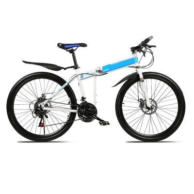 China BK002 26 Inch Street Double Shock Absorption Mountain 21 Speed ​​Foldable Bike for sale