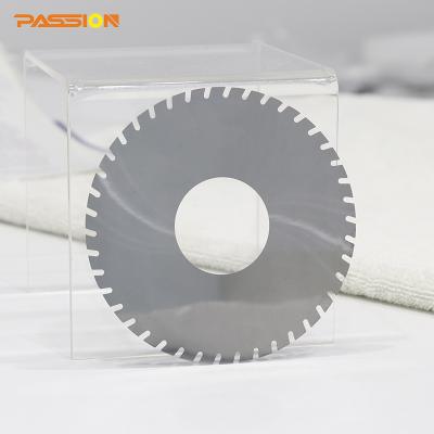 China Cutting Industrial Carbide Paper Disc Rounded Blade For Cutting Cardboard for sale