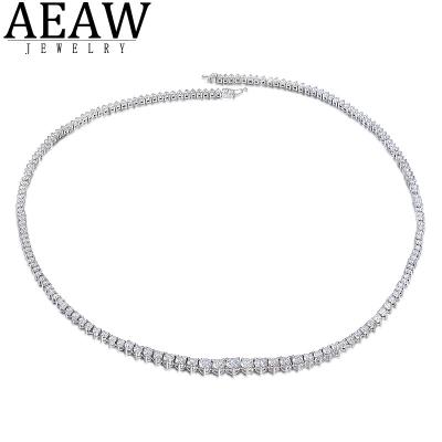 China CLASSIC Hip Hop Moissanite VVS Jewelry for Women's 925 Sterling SilverMoissanite Tennis Necklace 13mm Moissanite Men's Necklace for sale