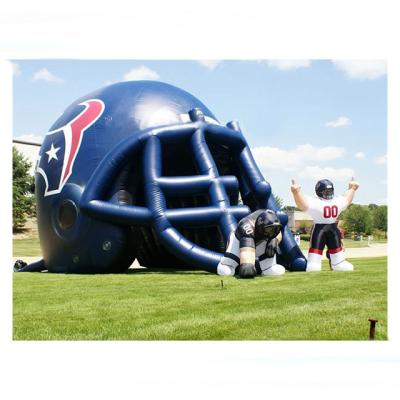 China Oxford Cloth or PVC Inflatable Football Team Helmet Tunnel Entrance For Sports Teams, Inflatable Football Tunnel Customized for sale