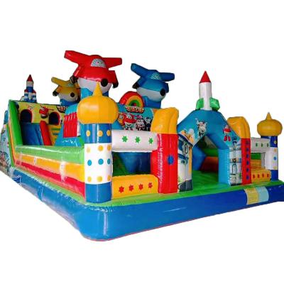 China Outdoor Bounce House Inflatable Bouncer Jumpers Castle With Customized Slide for sale