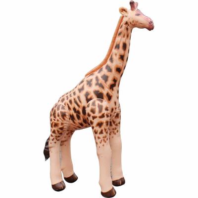 China Advertisng Cheaper Price High Quality Giraffe Zebra Inflatable Elephant For Pool Party Decoration for sale