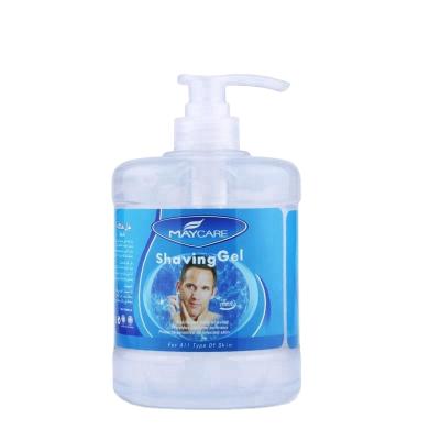 China Facial Hair Shaving Easier Facial Hair Shaving Easier Private Label Foam Non Peel Soothing Hair Beard Softening Clear Men's Shave Gel for sale