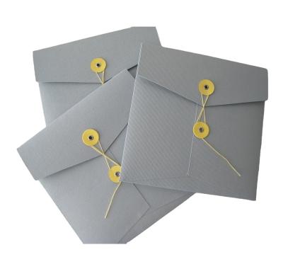 China Business Envelope / Custom Fast Delivery Kraft Paper Twine Tie Envelope Gift Envelope Made in China for sale