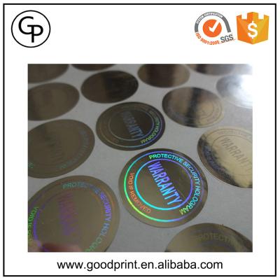 China Holographic Warranty Void If Removed Stickers Warranty Void If Stickers Broken for sale