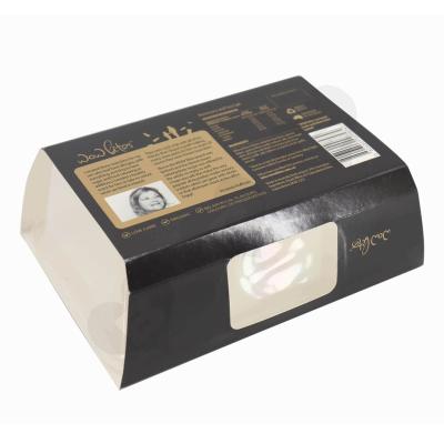 China Recycled Materials Customized Printing Paper Box And Foil Container Plastic Sleeves Food Packaging Sleeve for sale