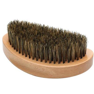 China Custom Multifunctional Hot Sale Home Logo Hairdressing Beard Wave Brush for sale