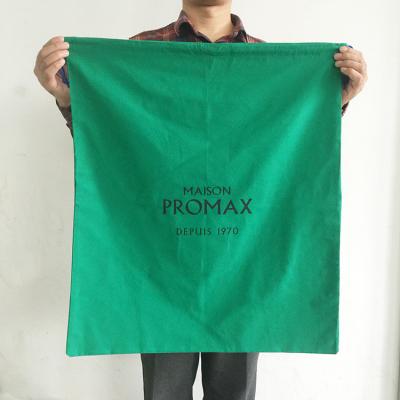 China Environmentally Friendly Wholesale Custom Logo Large Recycled Cotton Dust Bag For Handbag for sale