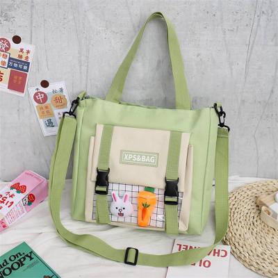 China Wholesale Factory Price Eco Friendly Handled Girls Bag Canvas Bag For School for sale