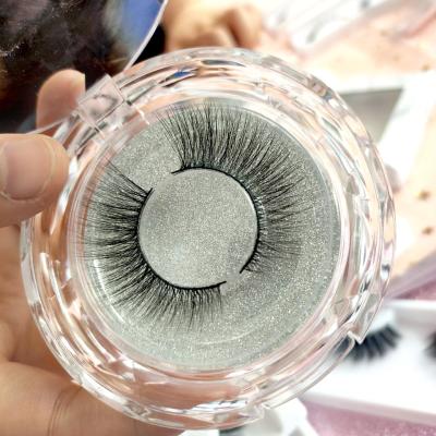 China Lashwholesale 25mm Natural Private Label 3d Faux Mink Eyelashes Lashes 3d Wholesaler for sale