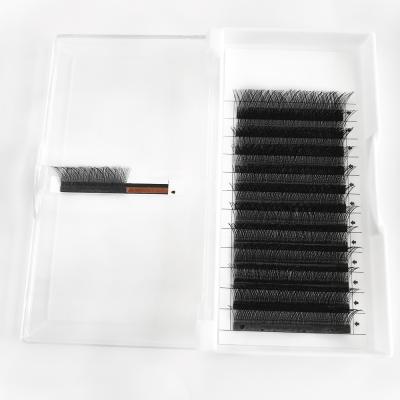 China Wholesale Vendor Silk Faux Silk False Eye Long Type Yy Lashes Natural Lash Extensions Curl C D 0.07mm Length-10mm False Eyelashes Graft False Eyelashes for sale