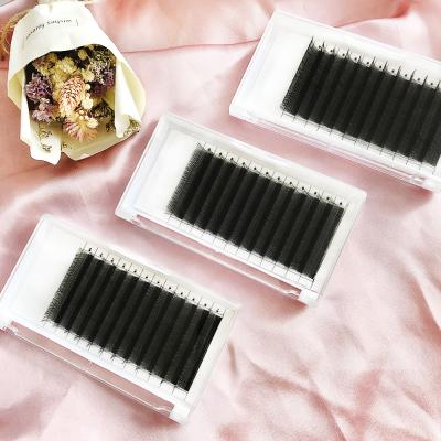 China Wholesale Natural Long Volume Eyelash With Private Labels Fast Ship 0.07mm Eyelash Extensions Yy D Curl Different Eyelash Suppliers for sale