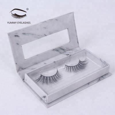 China Custom Long Packaging Natural Glitter 3D Mink Eyelash Box 3d Lashes Private Magnetic Eyelash Box Gift Bag for sale