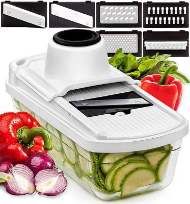 China Eco-friendly New Kitchen Tool Stainless Steel Electric Mandoline Slicer Multi Vegetable Cutter for sale