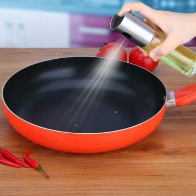 China Metal Food Grade Glass Bottle Portable Olive Oil Sprayer Cooking Bottle for sale