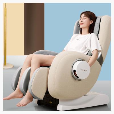 China Custom Body Small Size Lengthen SL Guide Rail Hand Massage Rotary Massage Chair SL Weightlessness for sale