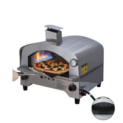 China Adjustable Height Top Selling Gas Power 500 Degree Italy Portable Pizza Maker Pizza Oven for sale