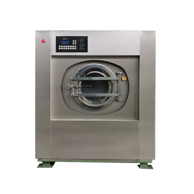 중국 50kg commercial laundry equipment computer controlled washer used for washing industry hospital and hotel 판매용