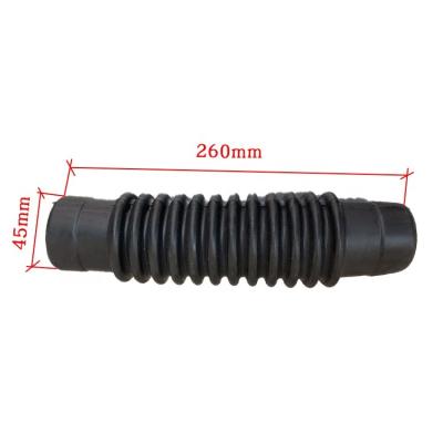 China KeFaLong 45*260 rubber hose silicone tube for Industrial washing machine parts à venda