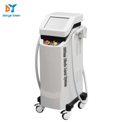 China Hair Removal Diode Laser ND Yag 2 In 1 System Multi Function Hair Removal And Tattoo Removal Skin Care Beauty Salon Machine for sale