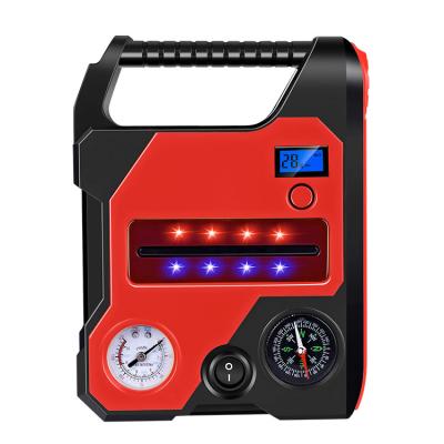 China Multifunctional Passenger Car Digital Display 22000mah Car Jump Starter With Air Compressor for sale