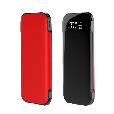 China Newest 10000mah portable wireless power bank fast charging support lightly with built in cables for sale