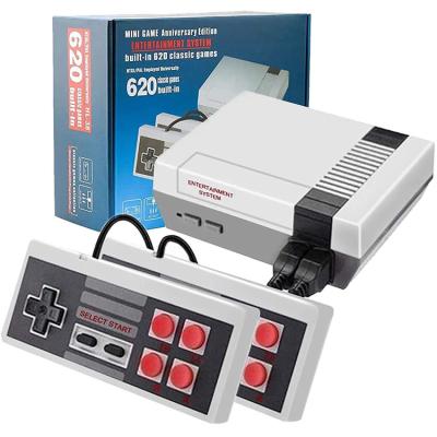 China 8 Bit Mini Classic Retro Video Game Console Build-in 620 Classic Games Mini Game Anniversary Edition 13*4.5*10cm for sale