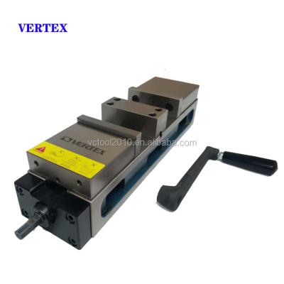 China Factory SUMMIT Machine Tool VCV-4D/High-Precision Open End Double Vice Bayonet Self-Centering Vise Double/Double Flange Vise for sale