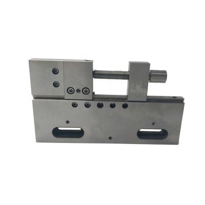 China Precision Vise for EDM/EDM Tool Maker Vise VC-100W /Wire EDM Flange Vise Jaw Opening 100MM VC-100W for sale