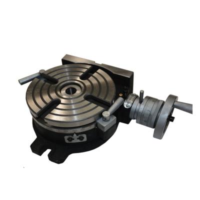 China HV-6 Cast Iron Precision Horizontal And Vertical Rotary Table 150MM for sale