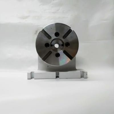 China Factory CNC Dividing Tail Seat, 4 Axis CNC Turntable Disc Tail Seat Diameter170mm Center Height 135MM Disc Plate Tailstock for sale