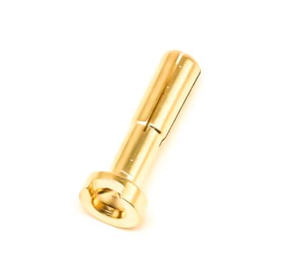 China Medical UAV Terminal Gold Plated Round Bottom 4mm Cross Bottom Male Plug Diskless Car Batter High Current 16mm Banana Plug for sale