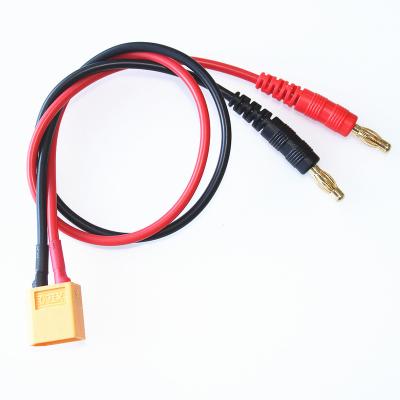 China dolls & RC Hobby XT30 TRX EC3 UAV Model Car B6 Battery Charger Wire Connector 4.0MM Banana Plug Deans XT60 for sale