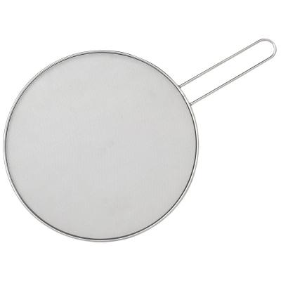 China Sustainable Kitchen Accessories Guards Strainer Stainless Steel Oil Splatter Screen for sale