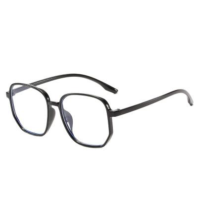 China 2266 New Design Men Women Oversized Retro Plastic Frame Anti Blue Blocking Oversized Optical Glass Women Men for sale