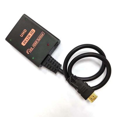 China COMPUTER Xput 1 in 2 out 1080P Male to 2 Female 4Kx2K 1x2 HDMI Cable Splitter 1 HDMI to 2 Dual HDMI 1.4 Adapter for sale