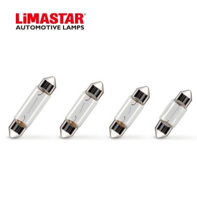 China Car Interior Lighting Limastar Bulb T8*28/31 T10*31/36/39/41/44 Car Festoon Bulb Tail Lamp Miniature Inter Miniature Light Lamp for sale