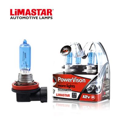 China Limastar H9 Halogen Bulb 12V 65W PGJ19-5 Super White Glass Fog Light Bulbs For Car for sale