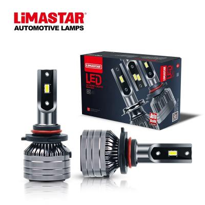 China Limastar GL Aluminum 9005 Series Headlight 9006 360 Led Blue White for sale