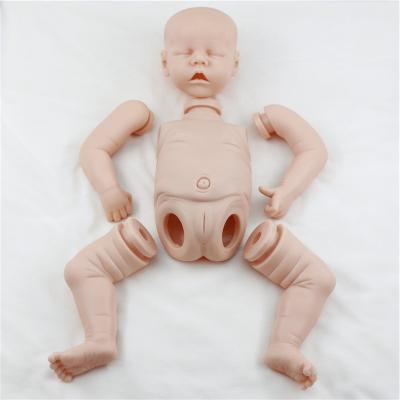 China Reborn Baby Dolls Bebe Reborn Doll Kit Silicone Lifelike Changeable Full Body Dressing for sale