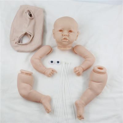 China Changeable Dressing Unpainted Reborn Baby - Doll Kit Silicon Reborn Baby Full Body Kit 22 inch for sale