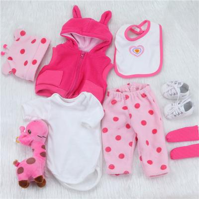 China Doll Wear Set OEM 16 Inch Doll Clothes / Cheap Reborn Doll Clothes For Doll for sale