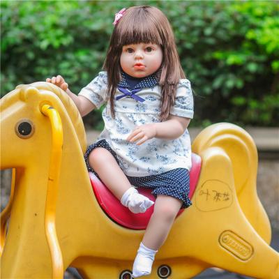 China Cartoon toy 27 inch big size reborn doll 70 cm lifelike reborn baby girl lifelike baby dolls for wholesale for sale