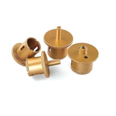 China Vacuum Brazing Diamond Hole Saw Set Basin Hole Opener 45#Steel For Tile Glass for sale