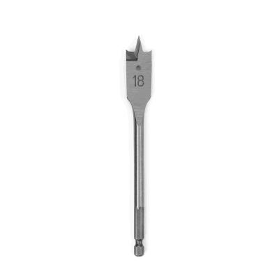 China Perforação de madeira 18 mm Flat Wood Drill Bit Aço de alto carbono OEM Flat Drill Bit para madeira à venda