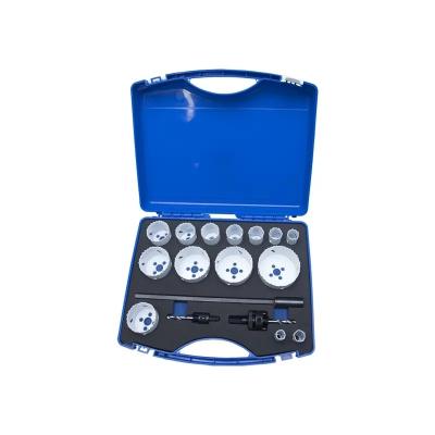 Китай 17PC Bi Metal Hole Saw Set / Hss Hole Saw Cutter Set 64-69HRC (Сет для резки металлических отверстий) продается