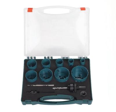 China Verf 13PC Bi Metal Hole Saw Kit FOR Plastic Materials Gipsplaat Te koop