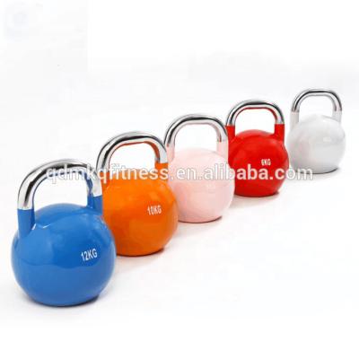 China Wholesale Top Grade Durable Logo Color Weight Competitionn Steel Custom Made Kettlebell for sale