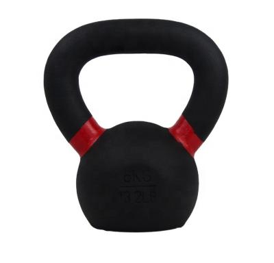 China Universal Free Weight Gym Bell Fitness Equipment Kettlebell Solid Black Weightlifting for sale